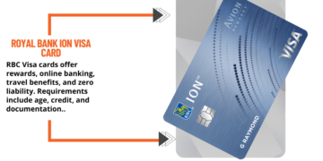How apply Royal Bank ION Visa Card 